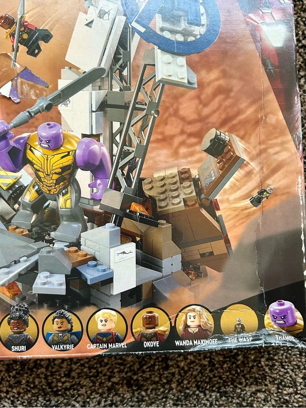 New in Box Marvel Infinity Saga Endgame Final Battle Lego Set 794 pcs Ages 10+
